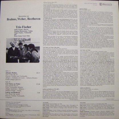 Claves LP 30-281 - Trio Fischer - Image 3
