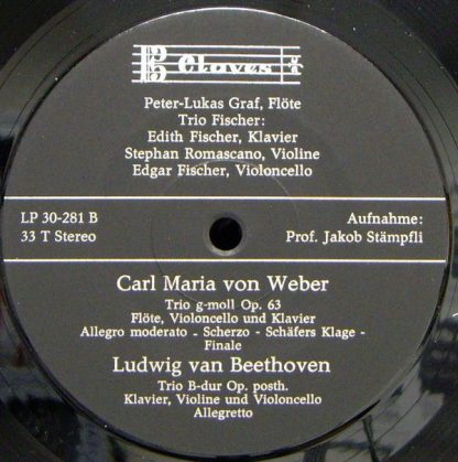 Claves LP 30-281 - Trio Fischer - Image 5