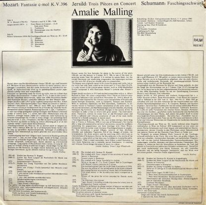 Paula PROD. NR. 5 - Fantasie C-mol K. V. 396 / Trois Pieces En C - Image 2
