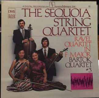 Delos D 3004 - Ravel: Quartet In F Major / Bartok: Quartet #3