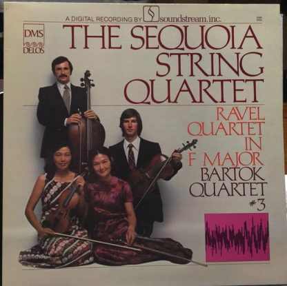 Delos D 3004 - Ravel: Quartet In F Major / Bartok: Quartet #3
