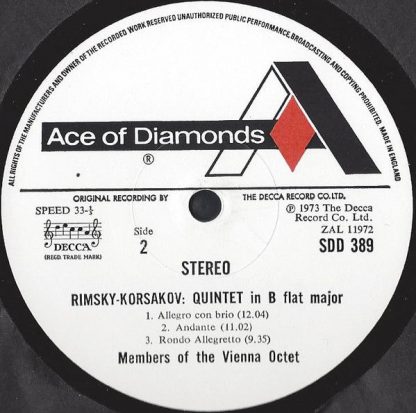 Ace Of Diamonds SDD 389 - Octet / Quintet - Image 4