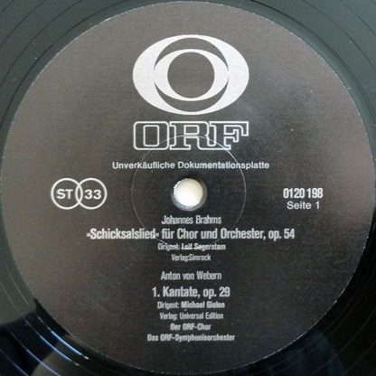 ORF 0120 198 - ORF Chor - Orchester - Konzert '77 - Image 3