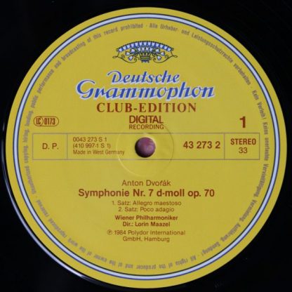 Deutsche Grammophon 43 273 2 - Symphonie Nr. 7 d-moll op. 70 - Image 3
