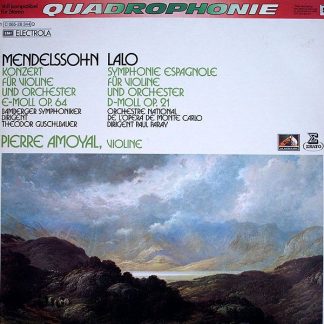 His Master's Voice 1 C 065-28 344 Q - Mendelssohn: Konzert Für V