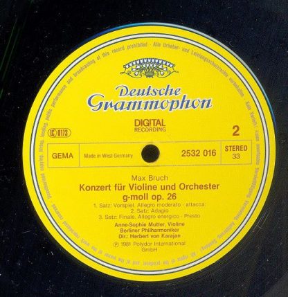 Deutsche Grammophon 2532 016 - Violinkonzerte - Image 4