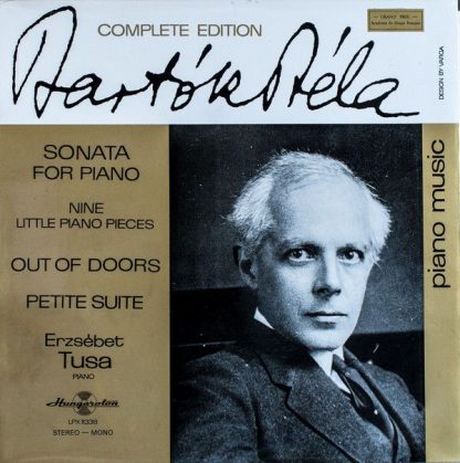Hungaroton SLPX 11338 - Sonata For Piano - Nine Little Piano Pie - Image 2