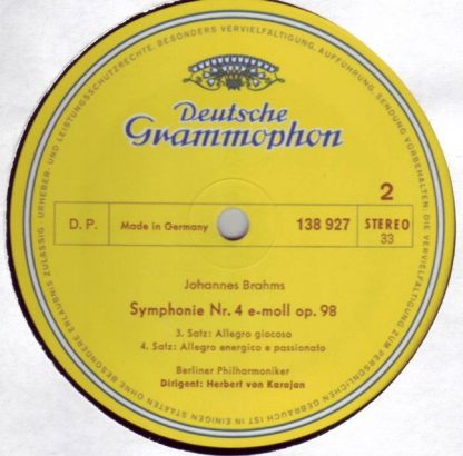 Deutsche Grammophon 138 927 SLPM - Symphonie Nr. 4 - Image 4