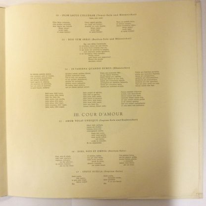 Columbia 33WCX509 - Carmina Burana - Image 6