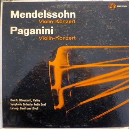 Musical Masterpiece Society MMS 2205 - Violinkonzert E-Moll; Vio