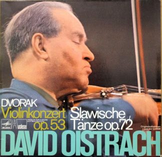 Eurodisc 78 349 ZK - Violinkonzert Op. 53 / Slawische Tänze Op.