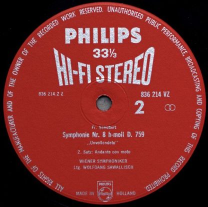 Philips 836 214 VZ - Onvoltooide - Image 4