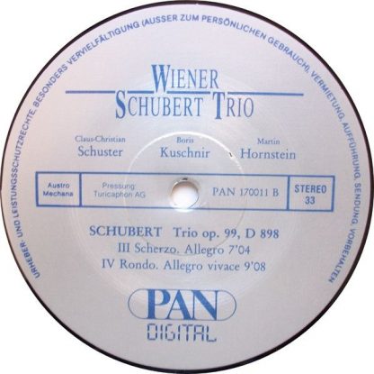 PAN-Verlag GmbH 170011 - Trio Op. 99/D 898 - Image 3