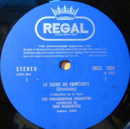 Regal SREG 1024 - Le Sacre Du Printemps - Image 3