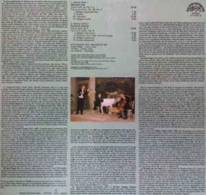 Supraphon 1111 4107 - Piano Trios - Image 2