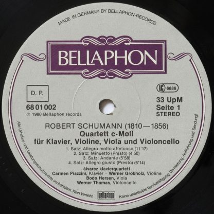 Bellaphon 68 01 002 - Suite De Concert De La Création Du Monde D - Image 5