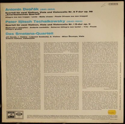 EMI Electrola 1 C 063-28519 - Streichquartett  Nr. 6 F-dur Op. 9 - Image 2