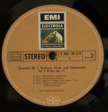 EMI Electrola 1 C 063-28519 - Streichquartett  Nr. 6 F-dur Op. 9 - Image 4