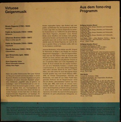 Fono-Ring FLP 77034 - Virtuose Geigenmusik - Image 2