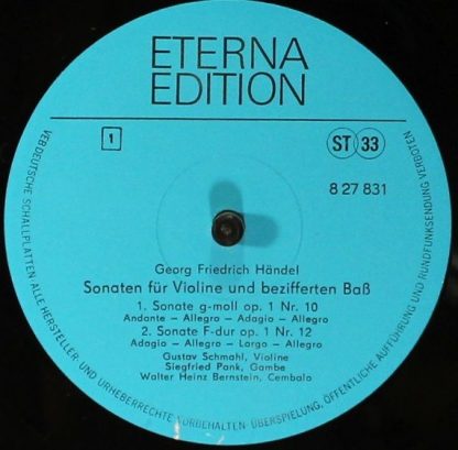 Eterna 8 27 831 - Violinsonaten - Image 3