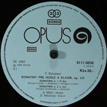 Opus 9111 0656 - Sonatinas For Violin & Piano - Image 3