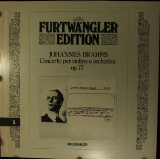 Fonit Cetra FE 3 - Brahms - Concerto In Re Maggiore Per Violino