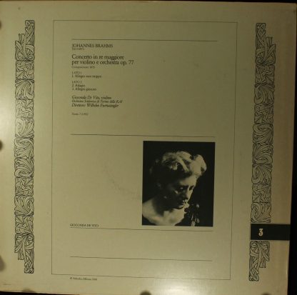 Fonit Cetra FE 3 - Brahms - Concerto In Re Maggiore Per Violino - Image 2
