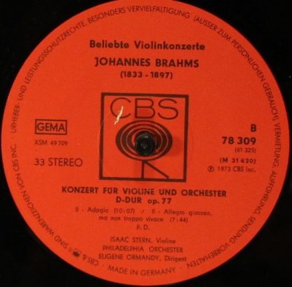CBS B 7839 - Beliebte Violinkonzerte - Image 9