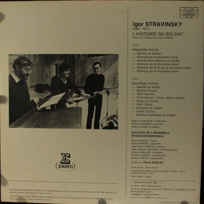 Erato STU 71426 - L'Histoire Du Soldat - Image 2