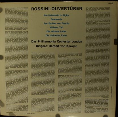 Columbia C 80 850 - Rossini Overtures - Image 2