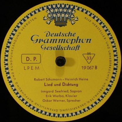 Deutsche Grammophon LPEM 19067 - Lied Und Dichtung - Image 4