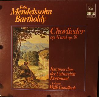 MDG MD + G G 1190 - Chorlieder Op. 41 Und Op. 49