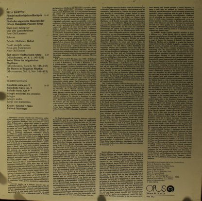 Opus 9111 1718 - Fifteen Hungarian Pleasant Songs / Six Dances I - Image 2