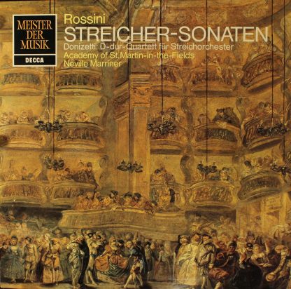 Meister Der Musik SMD 1214 - Rossini Streicher-Sonaten/ Donizett