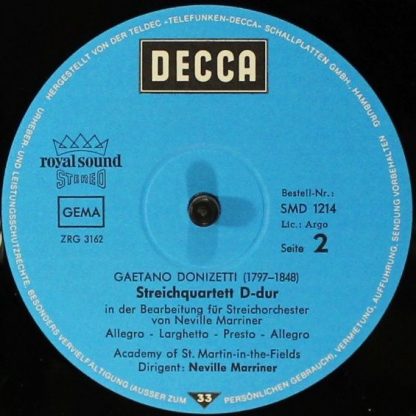 Meister Der Musik SMD 1214 - Rossini Streicher-Sonaten/ Donizett - Image 4