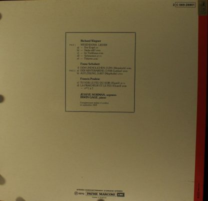 La Voix De Son Maître 2C 069-28901 - Wesendonk Lieder - Image 2