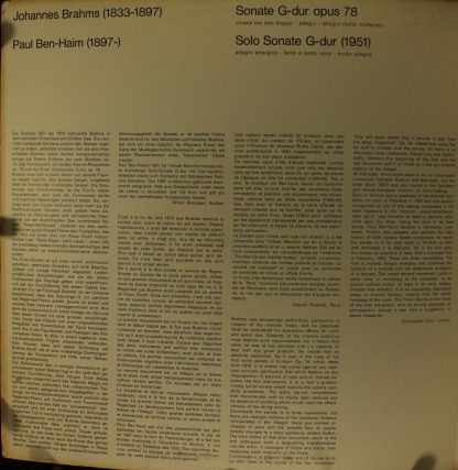 Iramac 6519 - Sonate G-Dur Opus 78 / Solo-Sonate G-Dur - Image 3