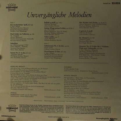 DECCA 25 023 - Unvergängliche Melodien - Image 2
