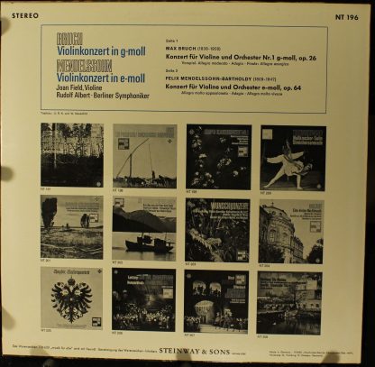 Telefunken NT 196 - Bruch Violinkonzert In G-Moll / Mendelssohn - Image 2
