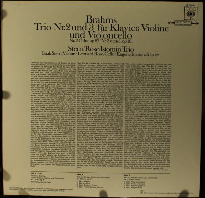 CBS S 72 597 - Trio Nr. 2 Und 3 Für Klavier, Violine Und Violonc - Image 2