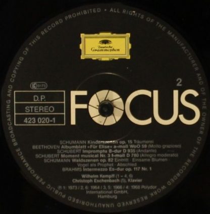 Focus (10) 423 020-1 - Liebestraum - Die Schönsten Klavierstücke - Image 4