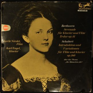 Eurodisc S 70 231 KK - Serenade Für Klavier Und Flöte D-Dur Op.