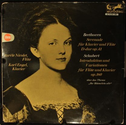 Eurodisc S 70 231 KK - Serenade Für Klavier Und Flöte D-Dur Op.