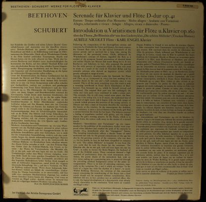 Eurodisc S 70 231 KK - Serenade Für Klavier Und Flöte D-Dur Op. - Image 2