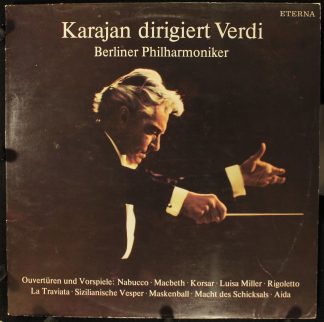 Eterna 8 27 749 - Karajan Dirigiert Verdi (Ouvertüren Und Vorspi