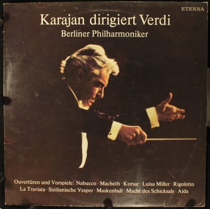 Eterna 8 27 749 - Karajan Dirigiert Verdi (Ouvertüren Und Vorspi