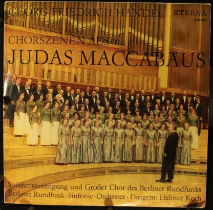 Eterna 8 20 822 - Chorszenen Aus Judas Maccabäus