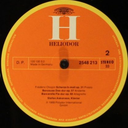 HELIODOR 2548 213 - Liebestraum - Stefan Askenase Spielt Mendels - Image 4