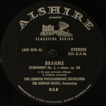 Alshire ASC-828 - Symphony No. 1 - Image 4