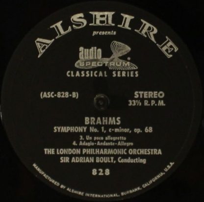 Alshire ASC-828 - Symphony No. 1 - Image 3